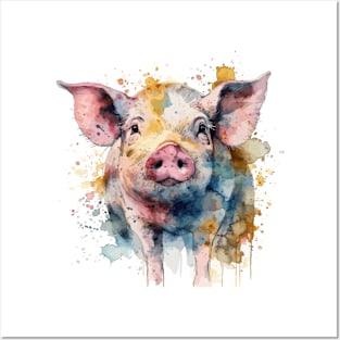 Pig Posters and Art